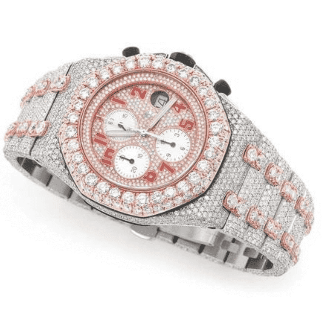 Premium Moissanite Diamond Automatic Watch 3 Premium Moissanite Diamond Automatic Watch - Image 3