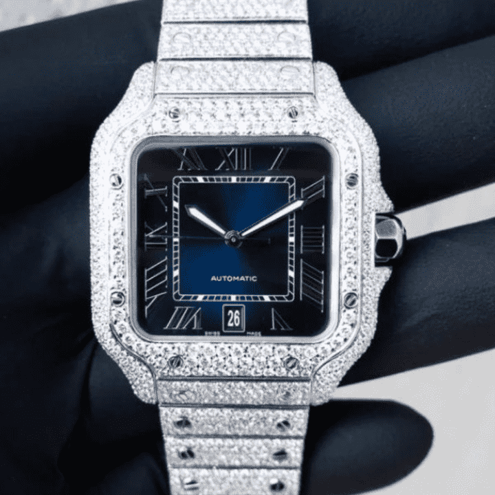 High Shine Moissanite Watches Iced Out for Men & Women 2 High Shine Moissanite Watches Iced Out for Men & Women - Image 2