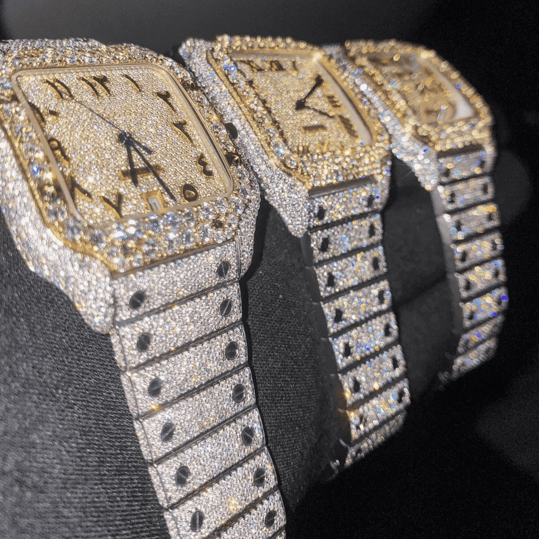 Stylish Diamond Moissanite Watch for Everyday Wear 2 Stylish Diamond Moissanite Watch for Everyday Wear - Image 2