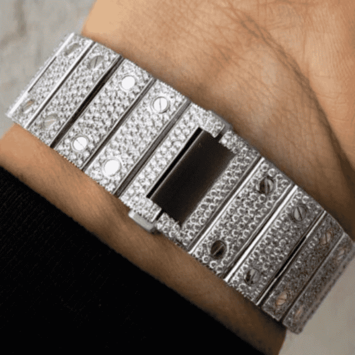 High Shine Moissanite Watches Iced Out for Men & Women 5 High Shine Moissanite Watches Iced Out for Men & Women - Image 5