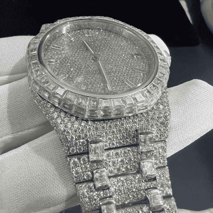 Luxury Moissanite Watches High Shine for Men & Women 6 Luxury Moissanite Watches High Shine for Men & Women - Image 6
