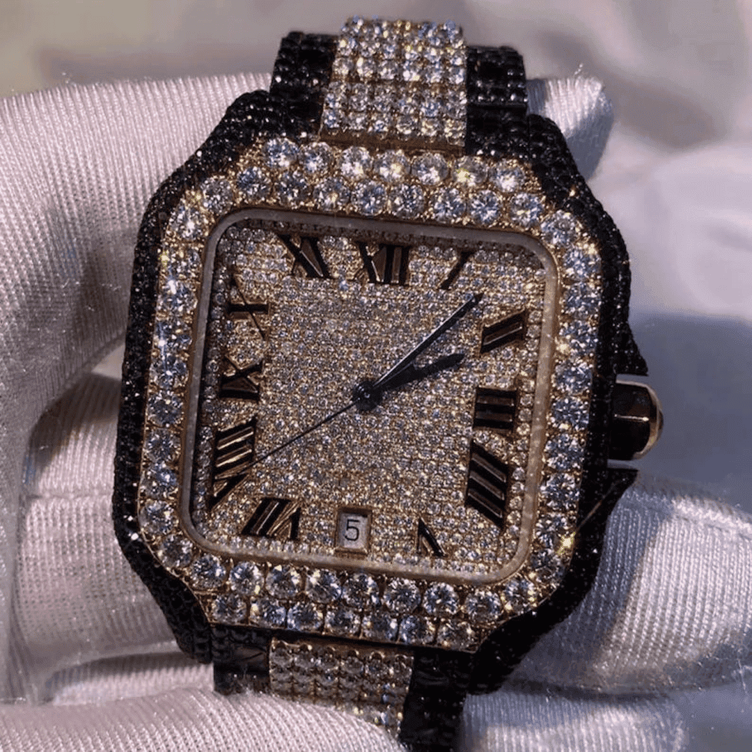 Iced Out VVS Moissanite Watch Pass Diamond Tester 2 Iced Out VVS Moissanite Watch Pass Diamond Tester - Image 2