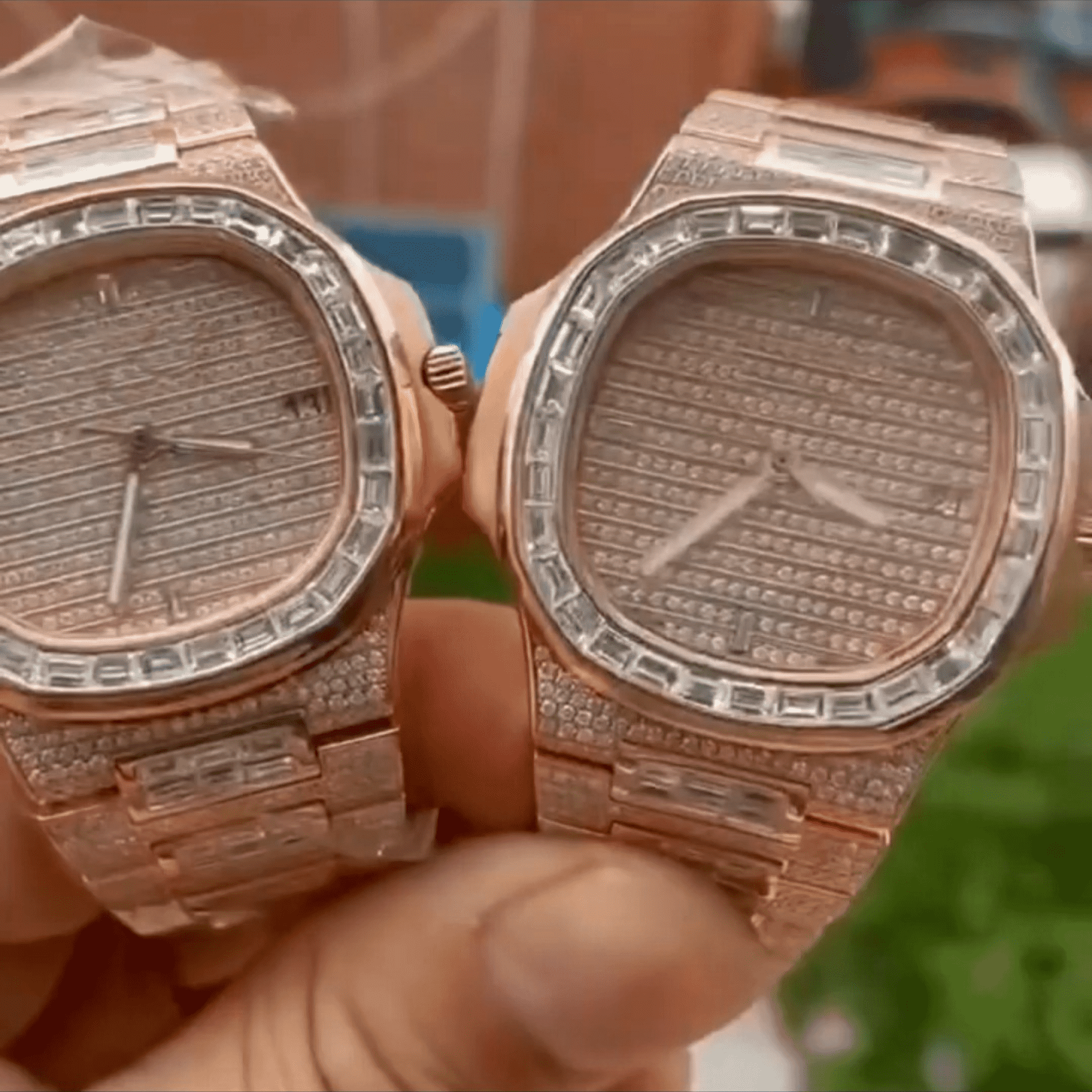 Moissanite Diamond Watch with Premium Shine 3 Moissanite Diamond Watch with Premium Shine - Image 3