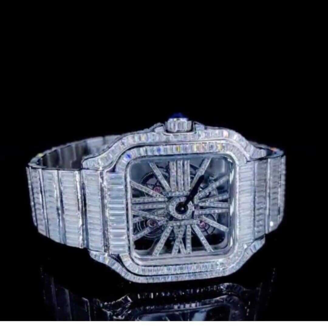 Diamond Moissanite Watch for Fashion 7 Diamond Moissanite Watch for Fashion - Image 7