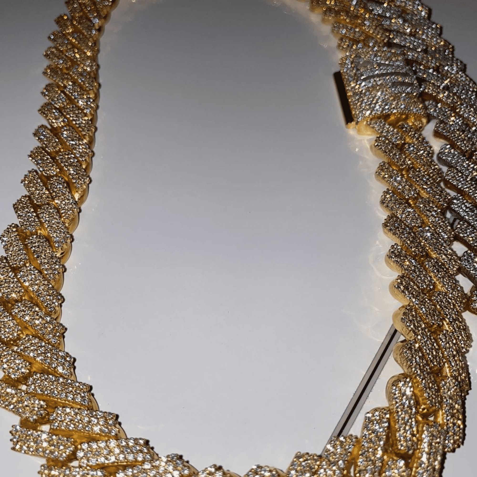 16mm Luxury Moissanite Diamond Iced Out Cuban Link Chain for Men & Women 3 16mm Mens Silver Cuban Link Chain