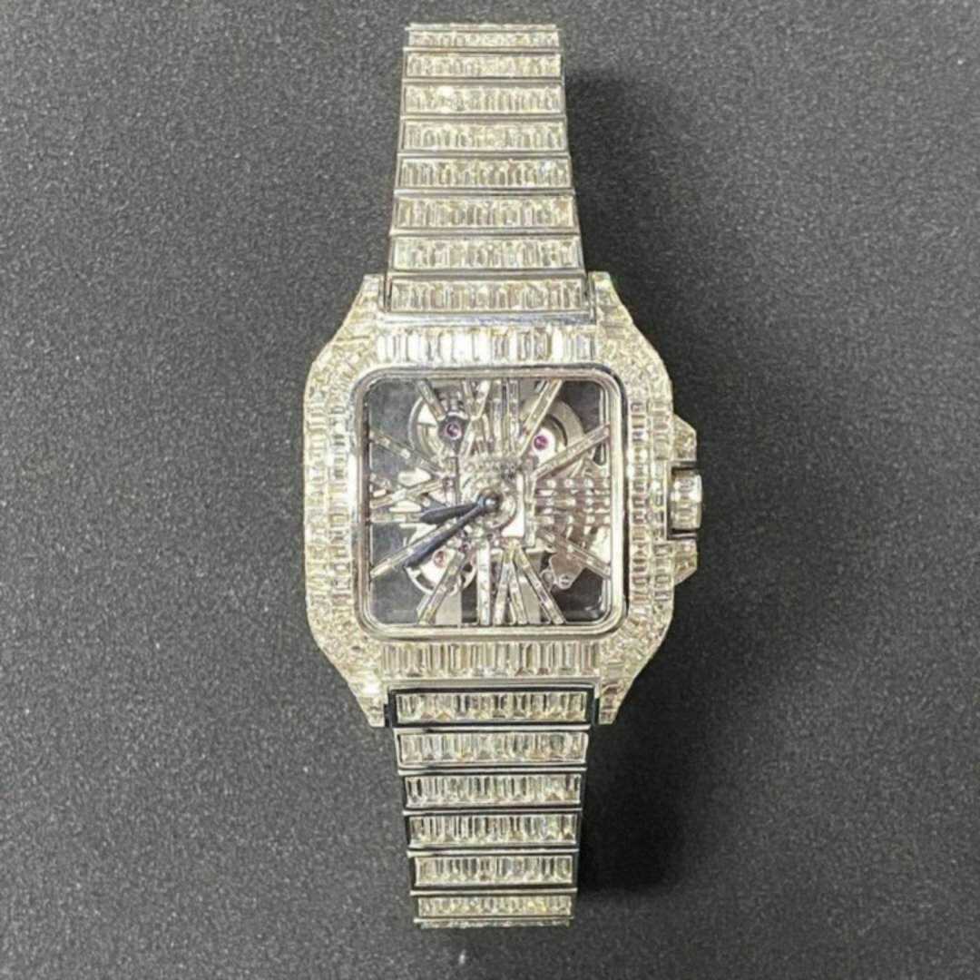 VVS Moissanite Watch with Diamond-Cut Sparkle 3 VVS Moissanite Watch with Diamond-Cut Sparkle - Image 3