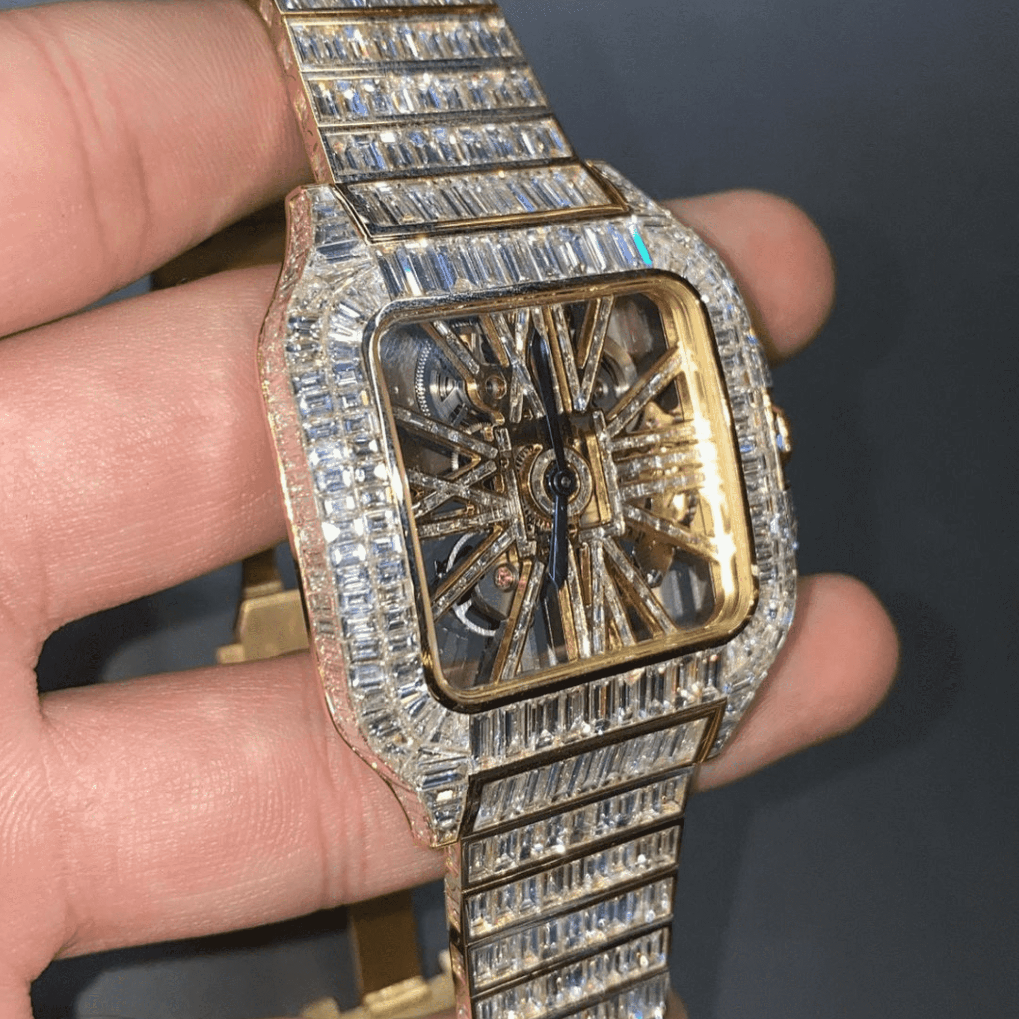 Moissanite Diamond Watches: Luxury Brilliance for Men & Women 1 Moissanite Diamond Watches: Luxury Brilliance for Men & Women