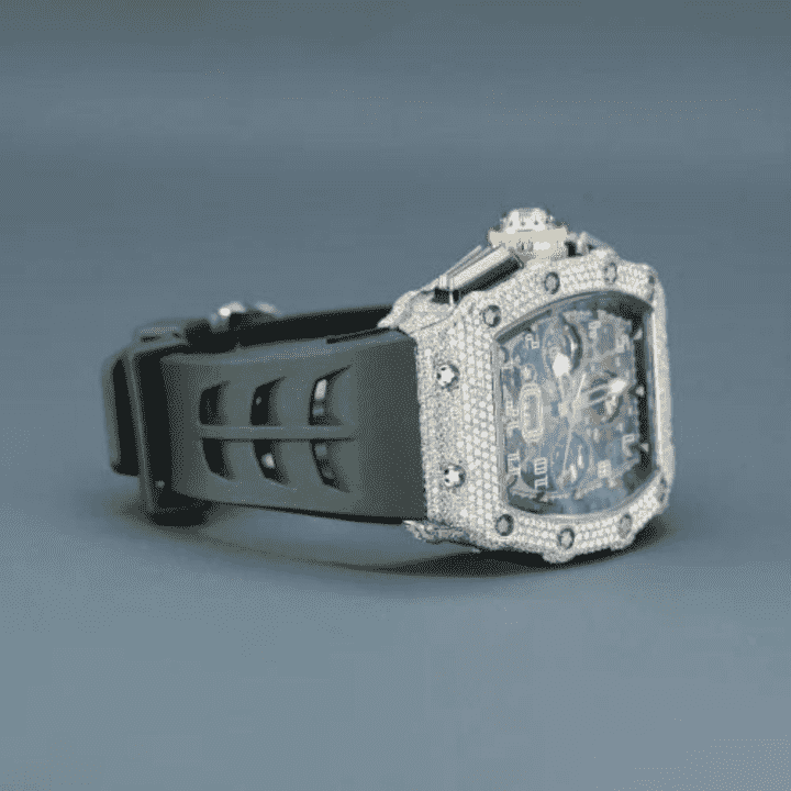 Classic Iced Moissanite Watches for Men & Women 3 Classic Iced Moissanite Watches for Men & Women - Image 3