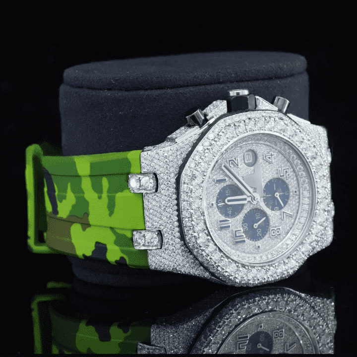 Premium Iced Moissanite Watches for Men & Women 2 Premium Iced Moissanite Watches for Men & Women - Image 2