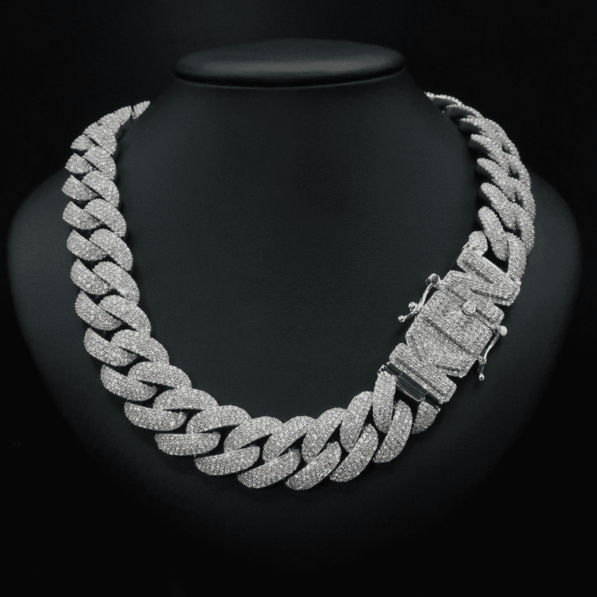 22mm mens 10k cuban link chain 900 GRMS 925 SILVER VVS MOISSANITE 2 22mm Mens 10k Cuban Link Chain 900 GRMS 925 SILVER VVS MOISSANITE