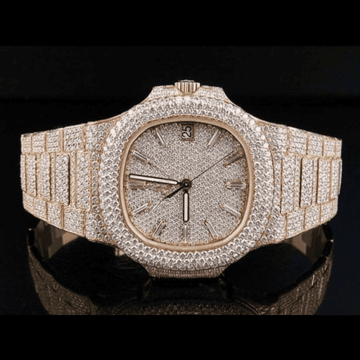 Exclusive Shine Iced Moissanite Watches for Men & Women 1 Exclusive Shine Iced Moissanite Watches for Men & Women