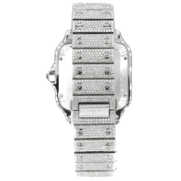 Grand Elite Bust Down Iced Out Watches, Moissanite Watches 3 Grand Elite Bust Down Iced Out Watches, Moissanite Watches - Image 3
