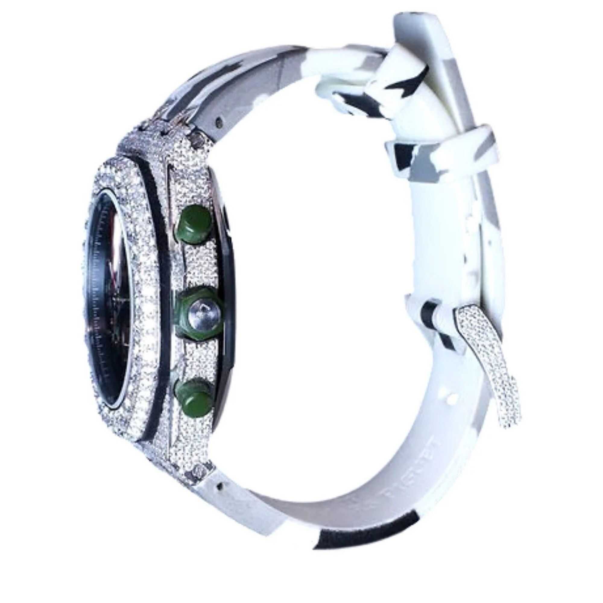 Premium Moissanite Watches Fully Iced Out for Men & Women 2 Premium Moissanite Watches Fully Iced Out for Men & Women - Image 2