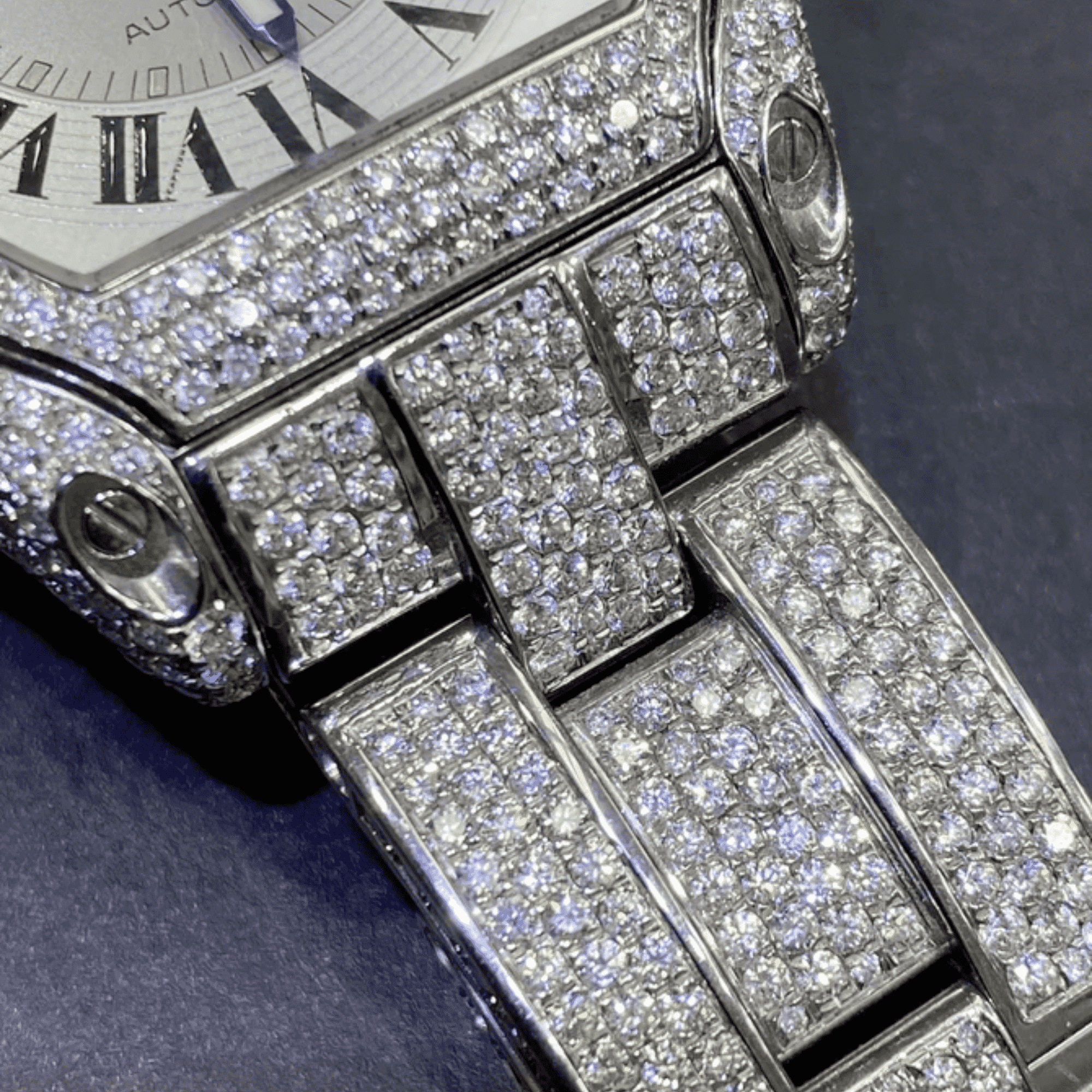 ICED Out VVS Moissanite Luxury Chronograph Watch 4 ICED Out VVS Moissanite Luxury Chronograph Watch - Image 4