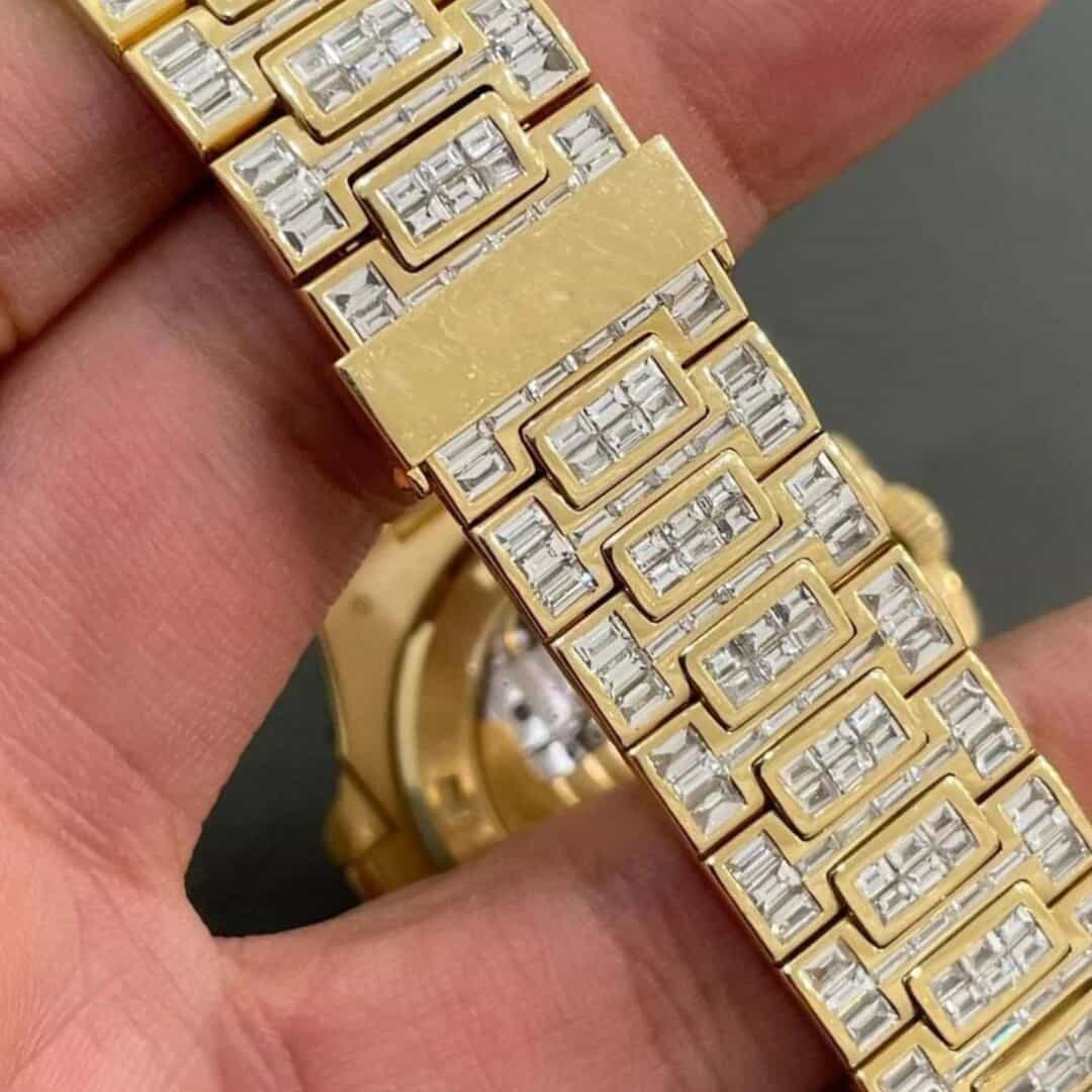 Bold Moissanite Watch with Premium Stones 2 Bold Moissanite Watch with Premium Stones - Image 2