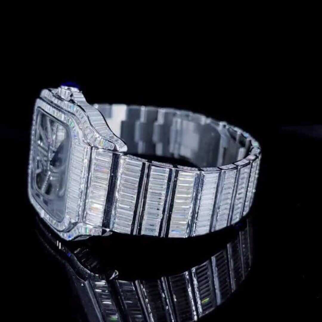 Diamond Moissanite Watch for Fashion 6 Diamond Moissanite Watch for Fashion - Image 6