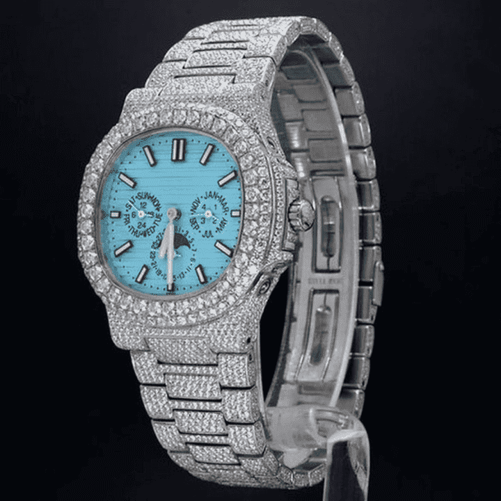 Moissanite Watches Premium Iced Sparkle for Men & Women 7 Moissanite Watches Premium Iced Sparkle for Men & Women - Image 7