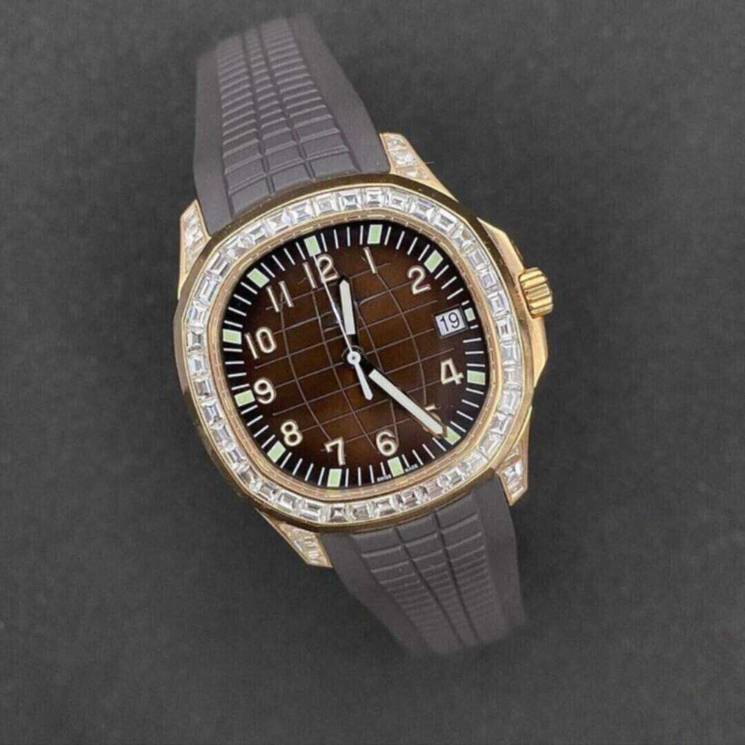 VVS Sparkle Moissanite Silicone Band Bust Down Watch 2 VVS Sparkle Moissanite Silicone Band Bust Down Watch - Image 2