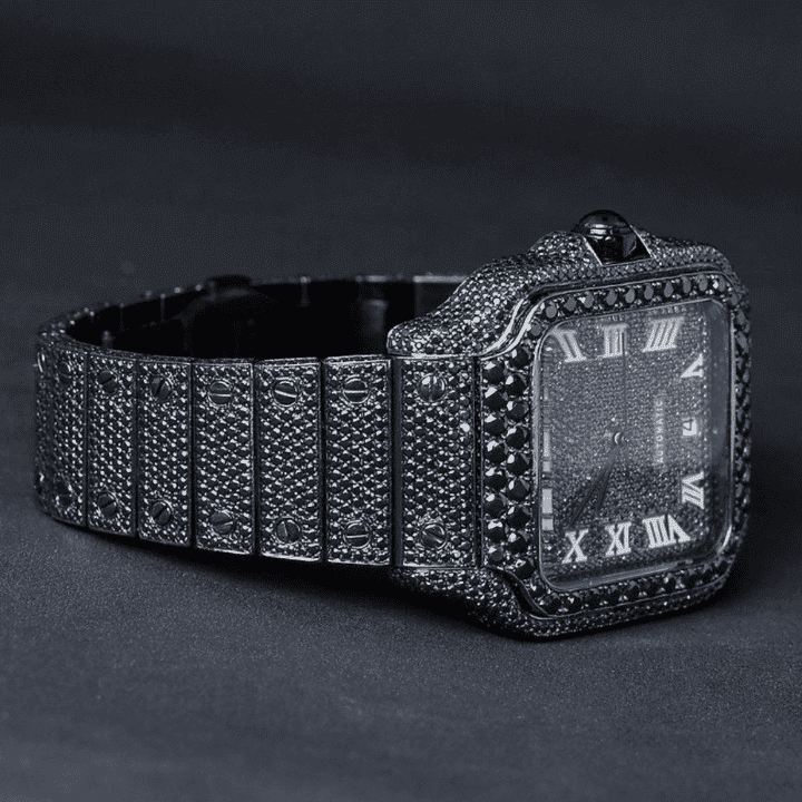 Heavy Shine Bust Down Iced Out Watches, Moissanite Watches 6 Heavy Shine Bust Down Iced Out Watches, Moissanite Watches - Image 6