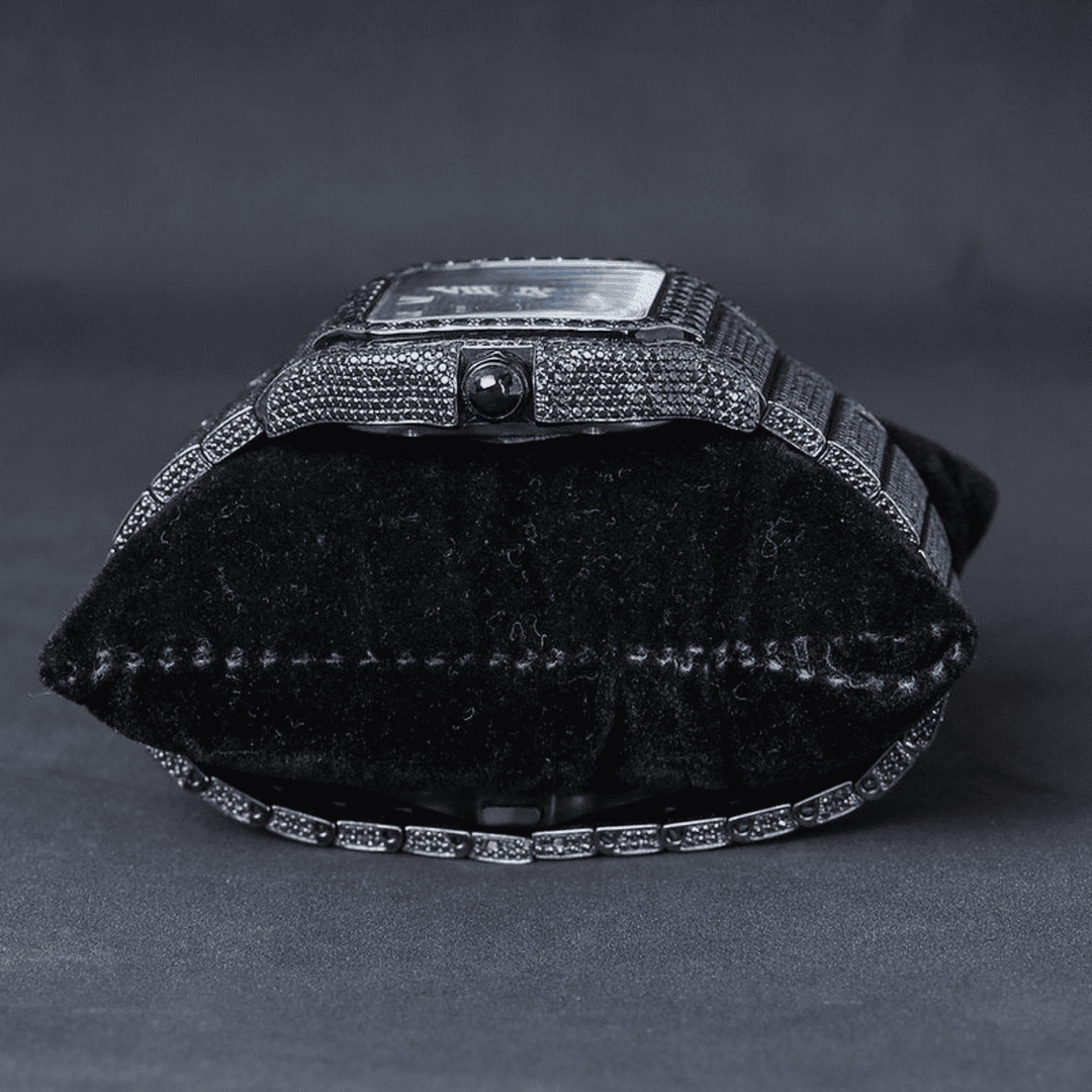 Heavy Shine Bust Down Iced Out Watches, Moissanite Watches 5 Heavy Shine Bust Down Iced Out Watches, Moissanite Watches - Image 5