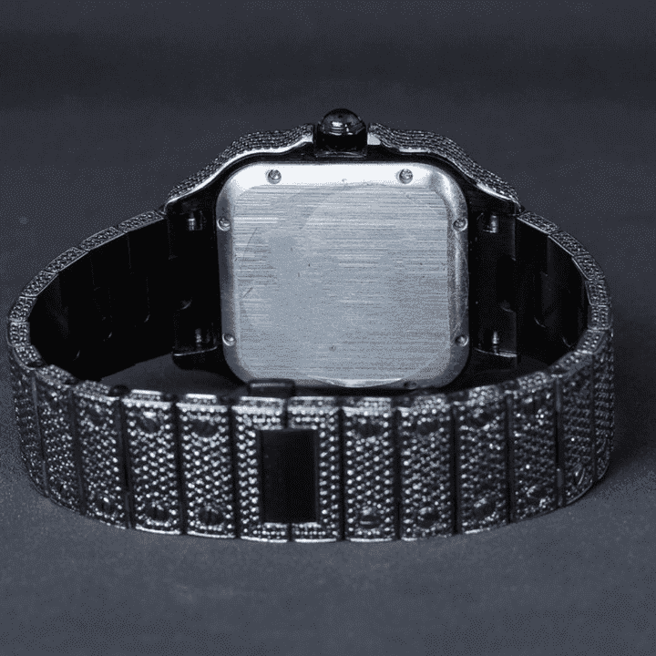 Heavy Shine Bust Down Iced Out Watches, Moissanite Watches 9 Heavy Shine Bust Down Iced Out Watches, Moissanite Watches - Image 9