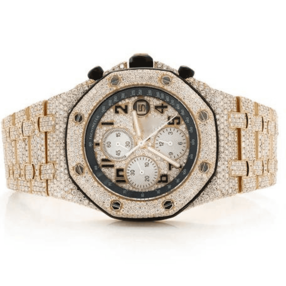 Top-Quality VVS Diamond Moissanite Watch 5 Top-Quality VVS Diamond Moissanite Watch - Image 5