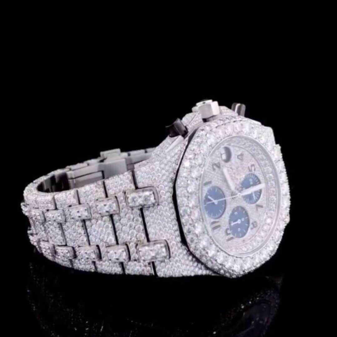Premium Diamond Moissanite Watch for Fashion Lovers 3 Premium Diamond Moissanite Watch for Fashion Lovers - Image 3