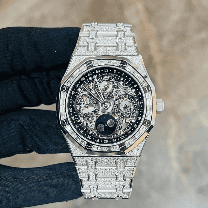Full Iced Out Watches Moissanite Watches for Men & Women 1 Full Iced Out Watches Moissanite Watches for Men & Women
