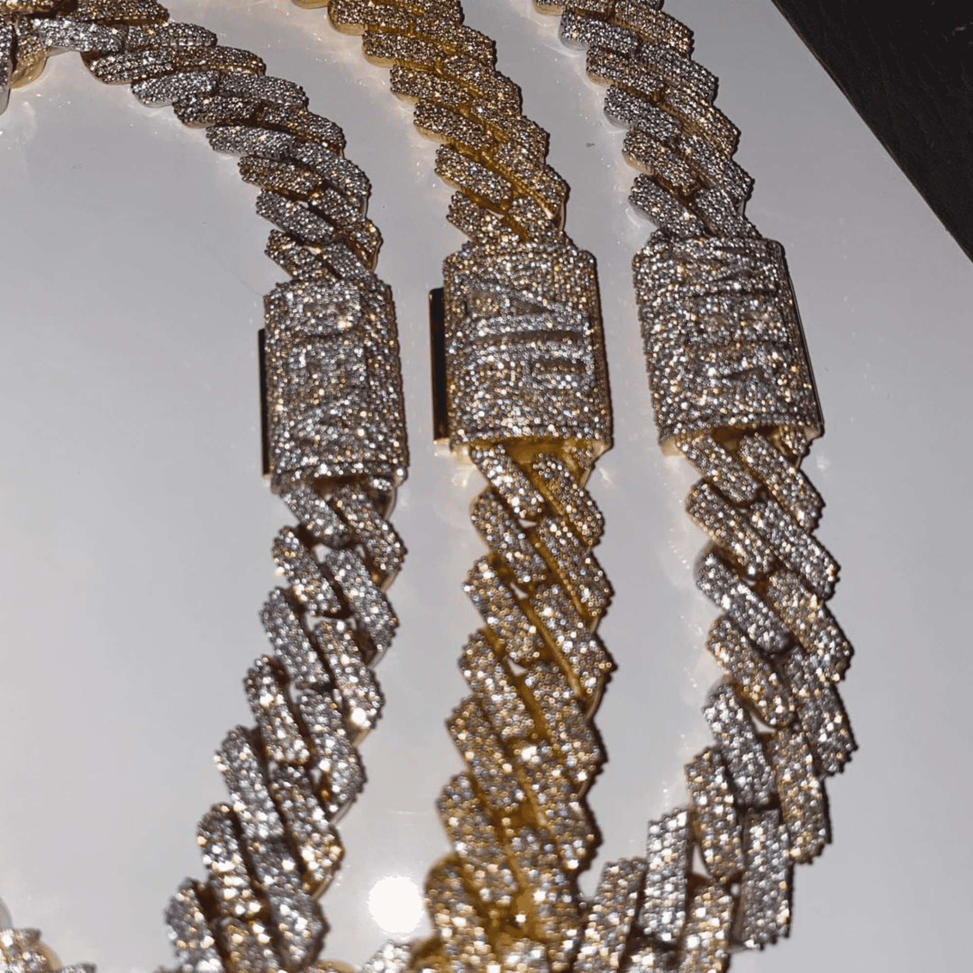 16mm Luxury Moissanite Diamond Iced Out Cuban Link Chain for Men & Women 6 16mm Mens Silver Cuban Link Chain