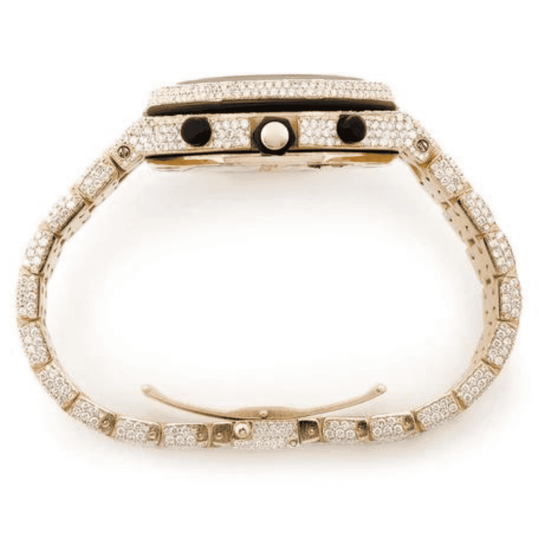 Top-Quality VVS Diamond Moissanite Watch 4 Top-Quality VVS Diamond Moissanite Watch - Image 4