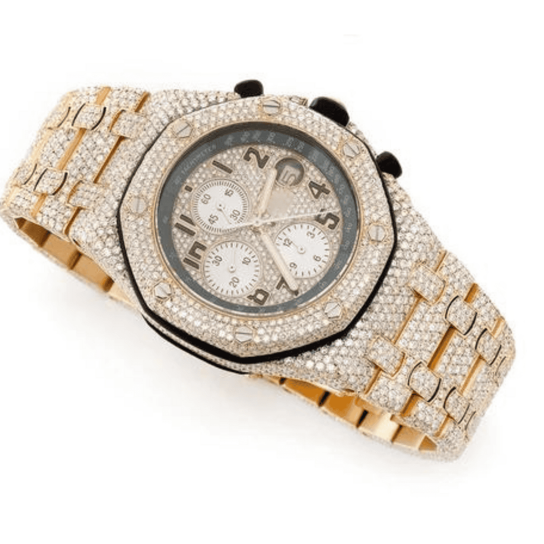 Top-Quality VVS Diamond Moissanite Watch 3 Top-Quality VVS Diamond Moissanite Watch - Image 3