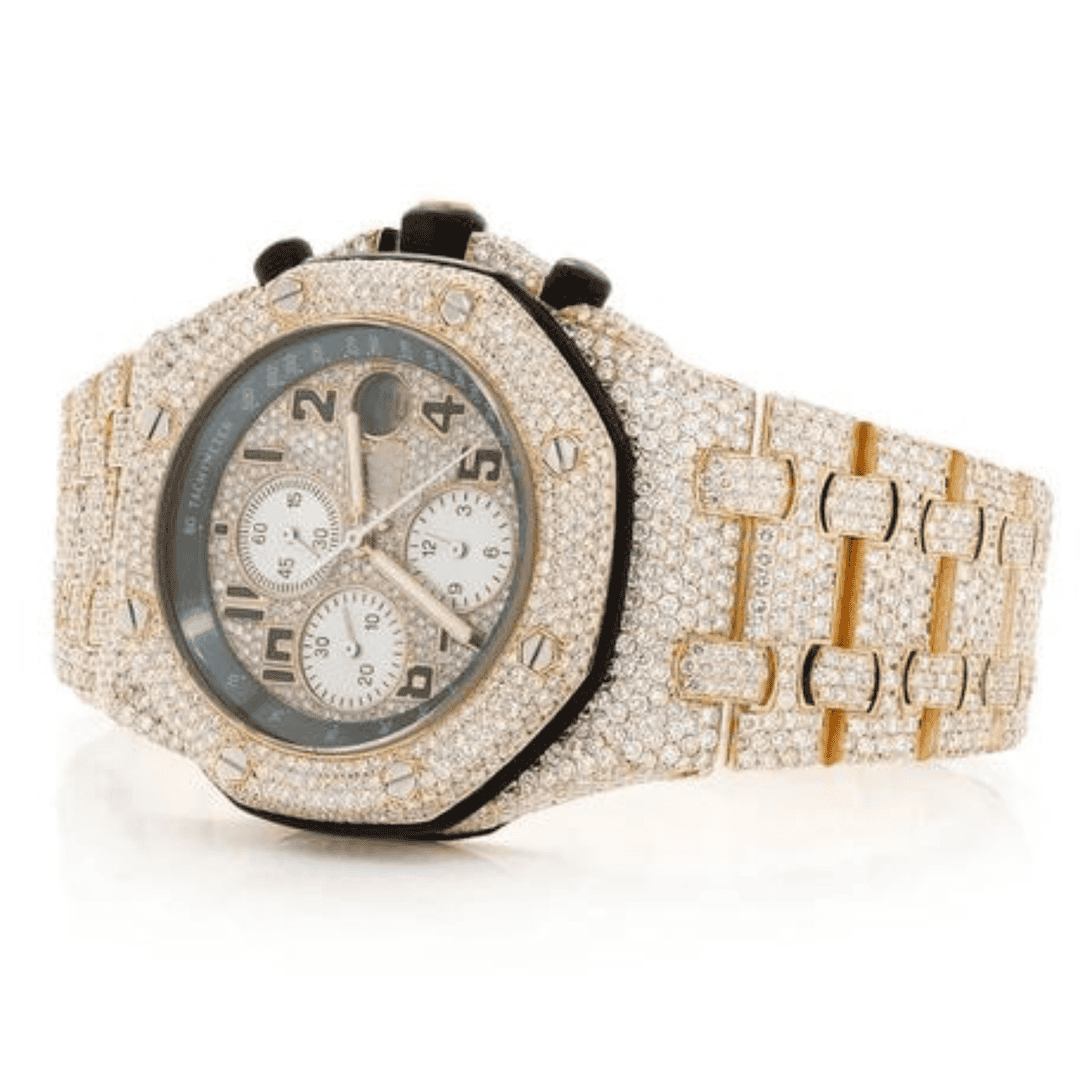 Top-Quality VVS Diamond Moissanite Watch 1 Top-Quality VVS Diamond Moissanite Watch