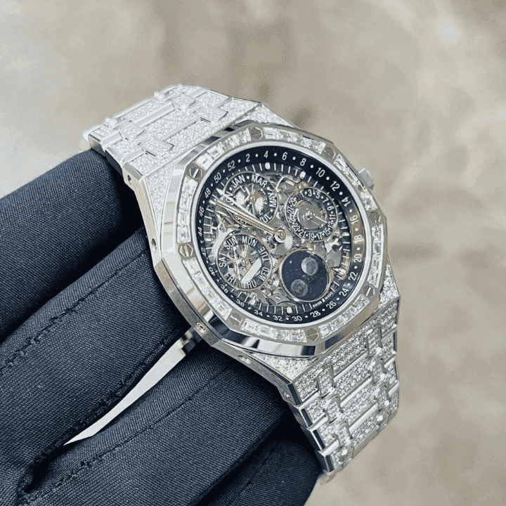 Full Iced Out Watches Moissanite Watches for Men & Women 4 Full Iced Out Watches Moissanite Watches for Men & Women - Image 4