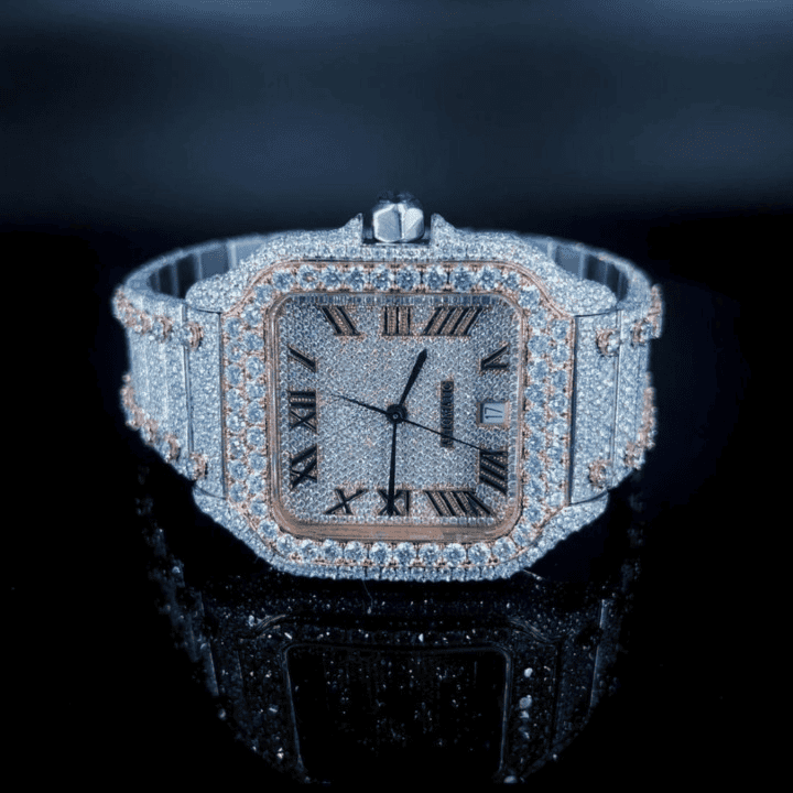 Stainless Steel Diamond-Cut Luxury Watch for Premium Buyers 1 Stainless Steel Diamond-Cut Luxury Watch for Premium Buyers