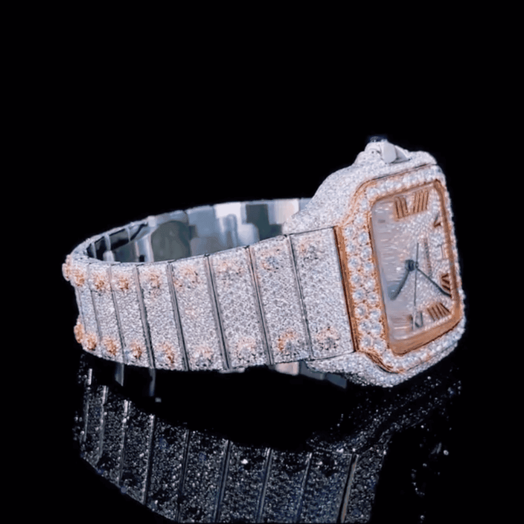 Stainless Steel Diamond-Cut Luxury Watch for Premium Buyers 2 Stainless Steel Diamond-Cut Luxury Watch for Premium Buyers - Image 2