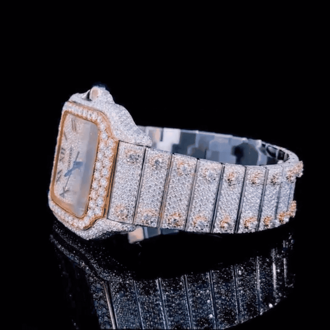 Stainless Steel Diamond-Cut Luxury Watch for Premium Buyers 3 Stainless Steel Diamond-Cut Luxury Watch for Premium Buyers - Image 3