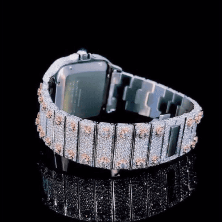Stainless Steel Diamond-Cut Luxury Watch for Premium Buyers 5 Stainless Steel Diamond-Cut Luxury Watch for Premium Buyers - Image 5