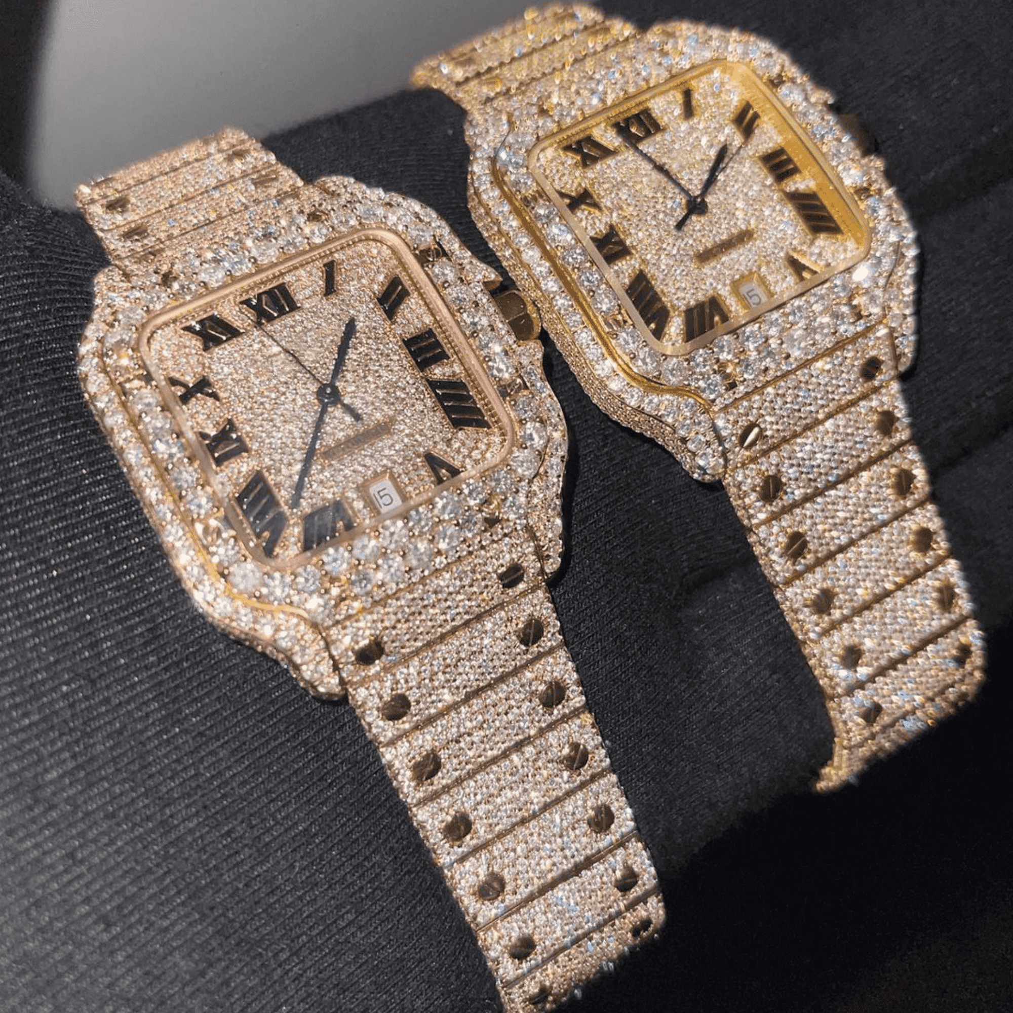 VVS Moissanite Iced Out Automatic Classic Watch 1 VVS Moissanite Iced Out Automatic Classic Watch