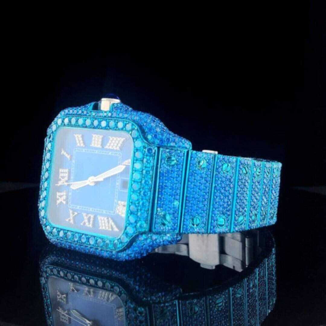Moissanite Shine Watch for Men & Women 3 Moissanite Shine Watch for Men & Women - Image 3