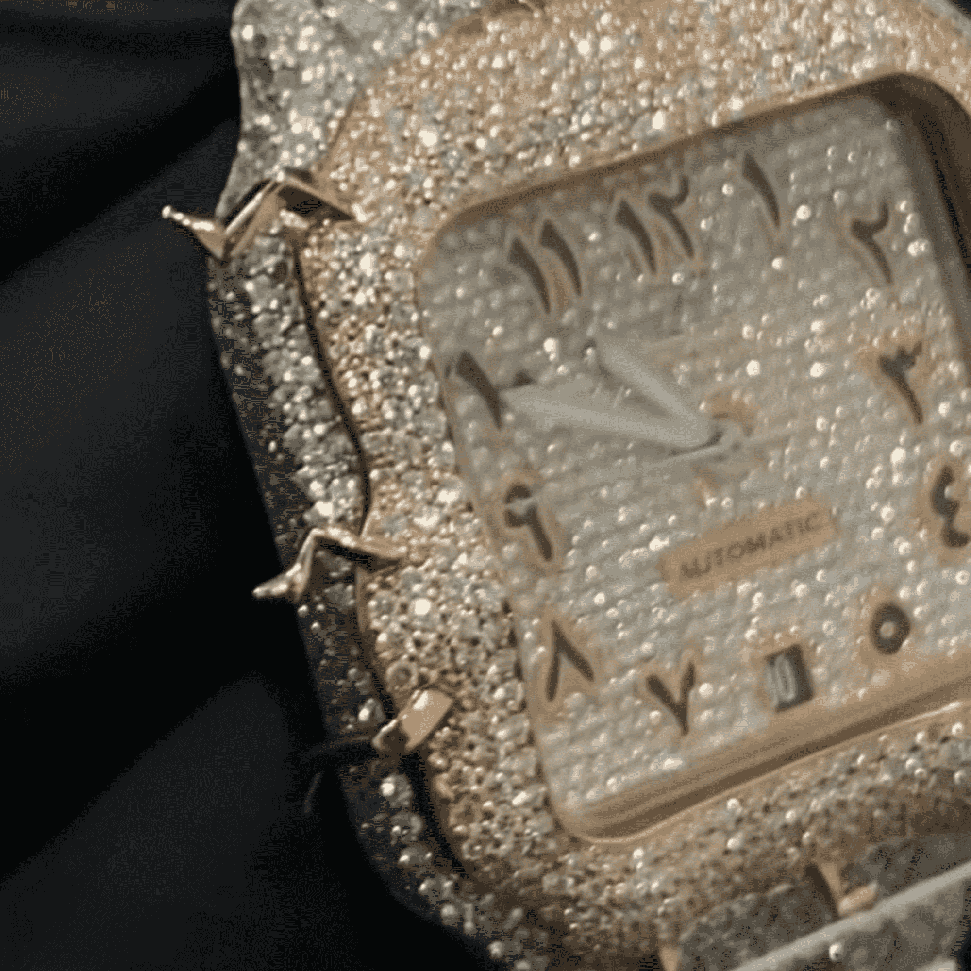 Stainless Steel Bust Down Luxury Watch for Wedding 4 Stainless Steel Bust Down Luxury Watch for Wedding - Image 4