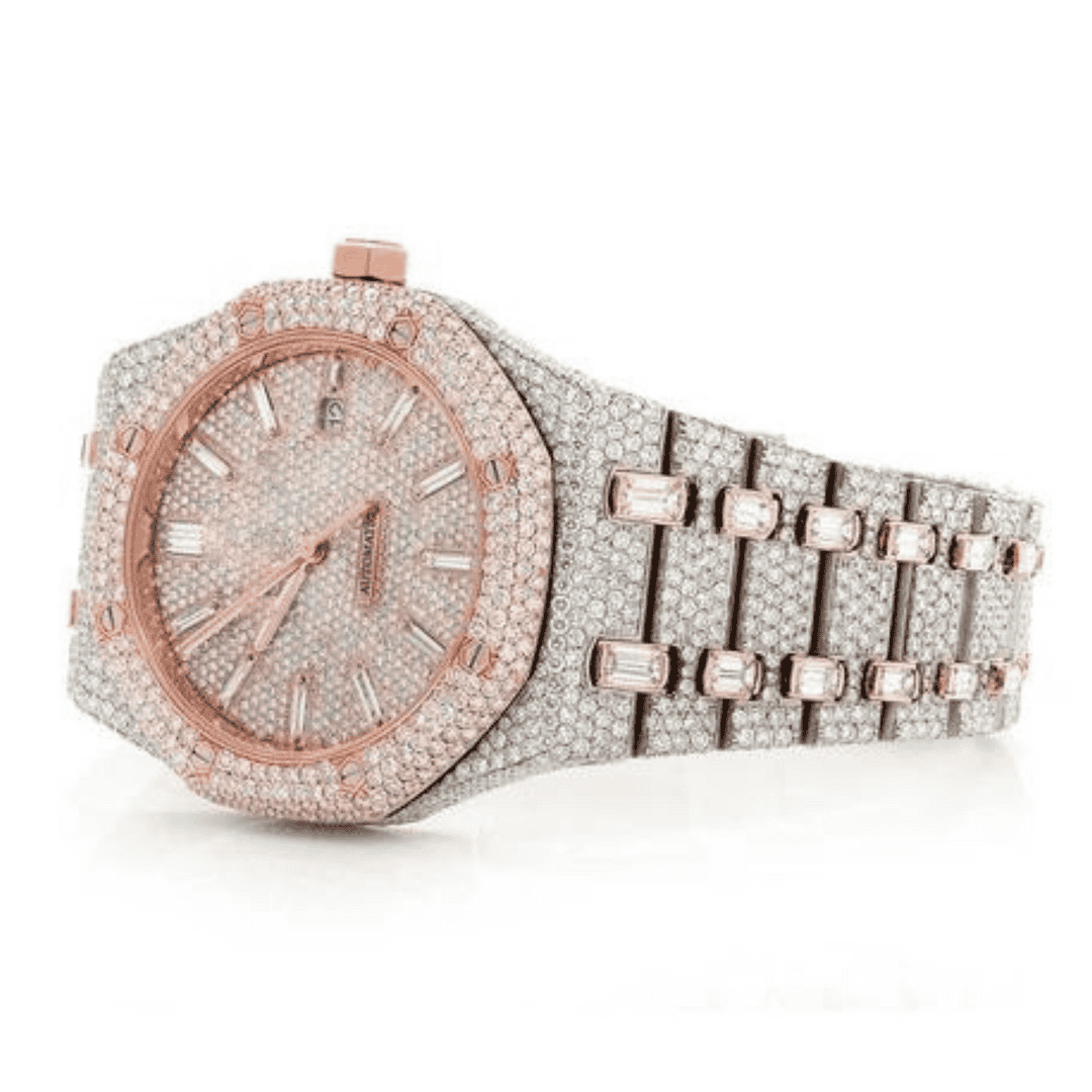 Style Stainless Steel VVS Moissanite Watch 3 Style Stainless Steel VVS Moissanite Watch - Image 3