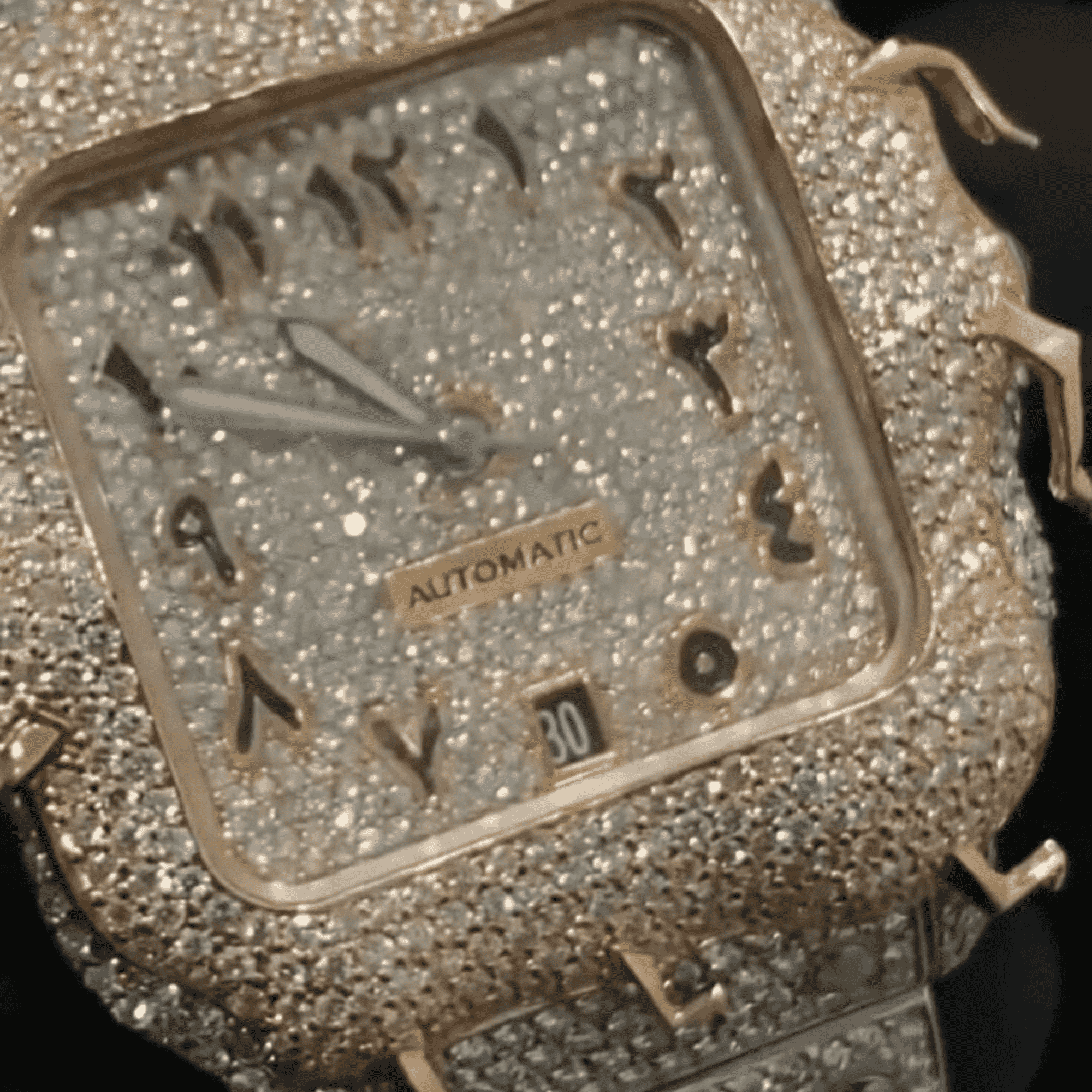Stainless Steel Bust Down Luxury Watch for Wedding 2 Stainless Steel Bust Down Luxury Watch for Wedding - Image 2