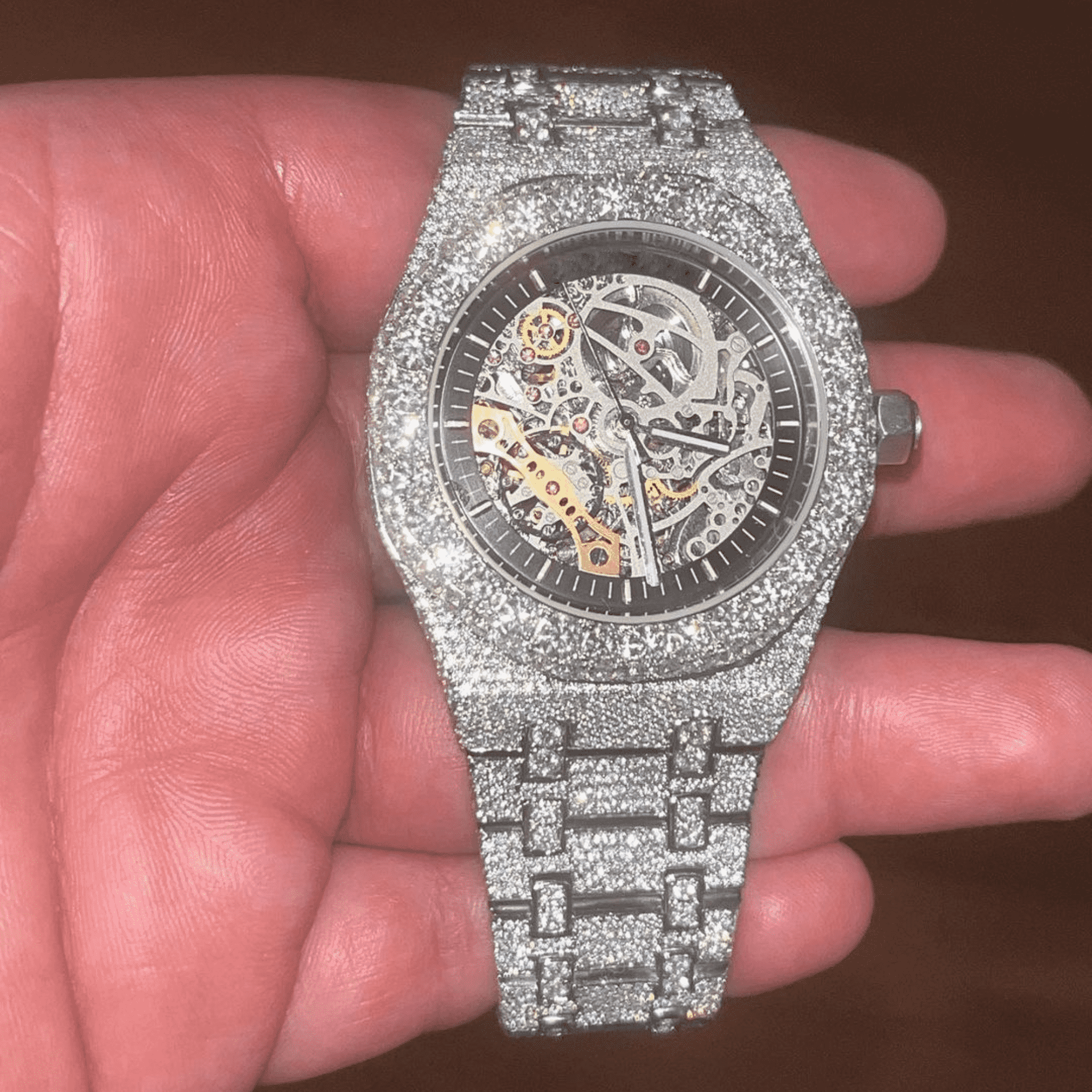 Fashionable Moissanite Watch for Daily Wear 1 Fashionable Moissanite Watch for Daily Wear