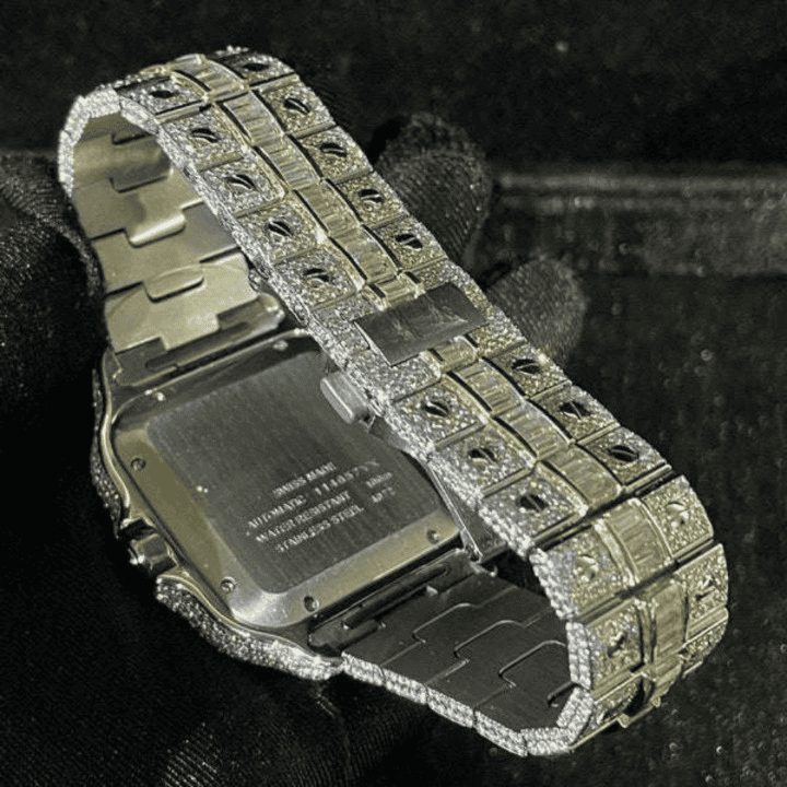 Brilliant Iced Moissanite Watches for Men & Women 5 Brilliant Iced Moissanite Watches for Men & Women - Image 5
