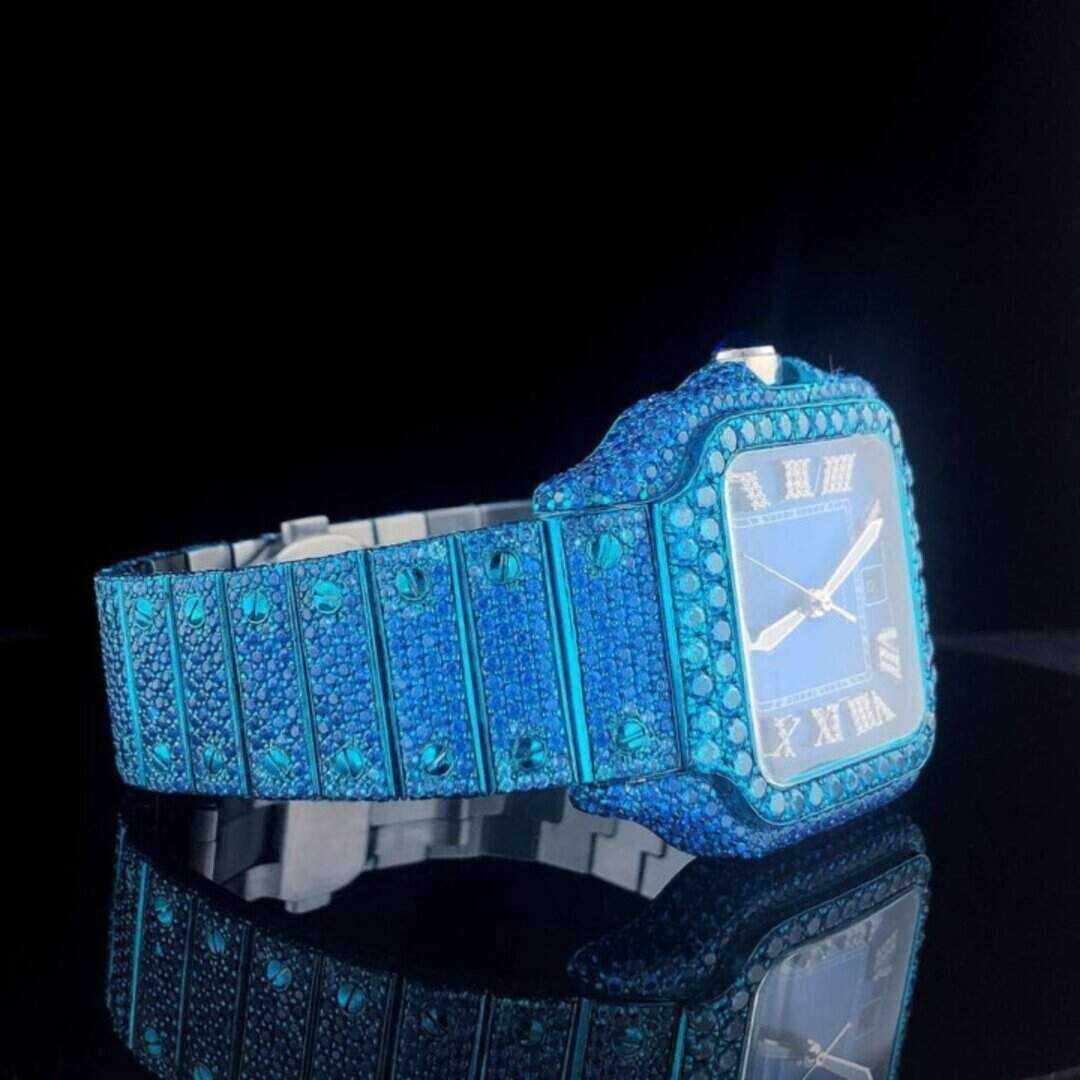 Moissanite Shine Watch for Men & Women 2 Moissanite Shine Watch for Men & Women - Image 2