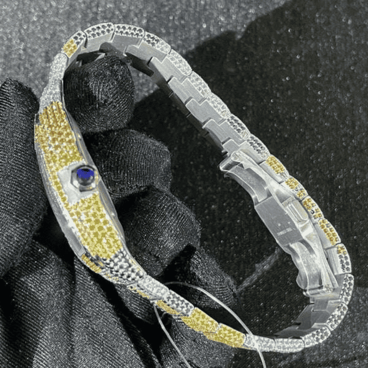 Iced Moissanite Watches Luxury Build for Men & Women 3 Iced Moissanite Watches Luxury Build for Men & Women - Image 3