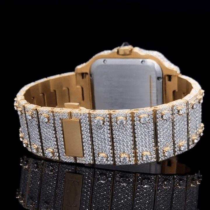 Moissanite Watches Fully Iced Premium Shine for Men & Women 4 Moissanite Watches Fully Iced Premium Shine for Men & Women - Image 4