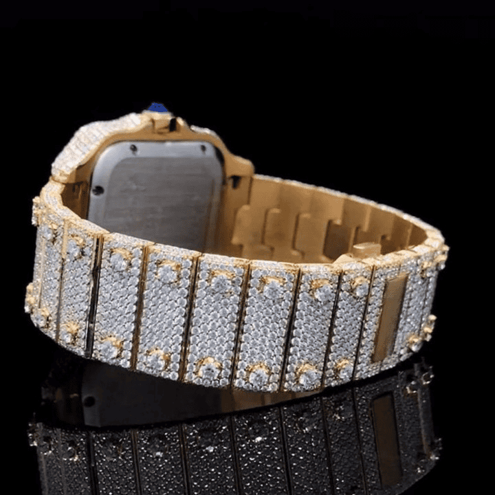Moissanite Watches Fully Iced Premium Shine for Men & Women 3 Moissanite Watches Fully Iced Premium Shine for Men & Women - Image 3