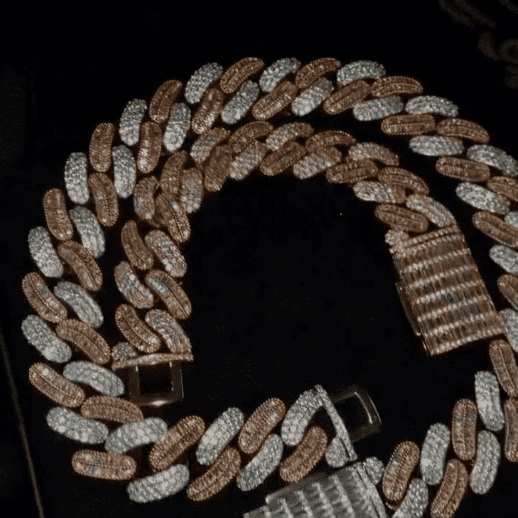 20mm Luxury Moissanite Cuban Link Chain for Men & Women in Silver Shine 1 20mm Mens Silver Cuban Link Chain