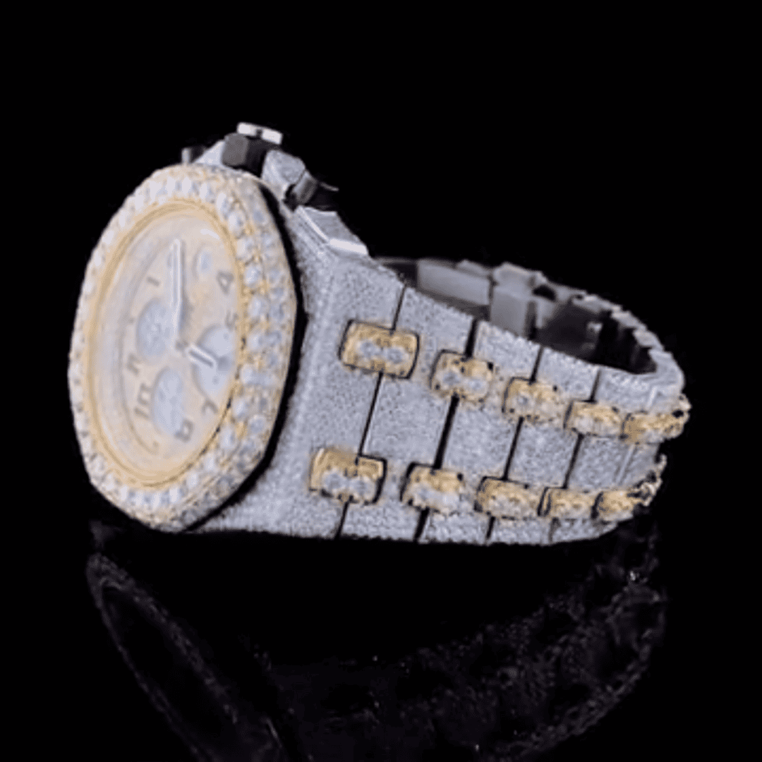 Ultra Shine Iced Out Watches Moissanite Watches for Men & Women 2 Ultra Shine Iced Out Watches Moissanite Watches for Men & Women - Image 2